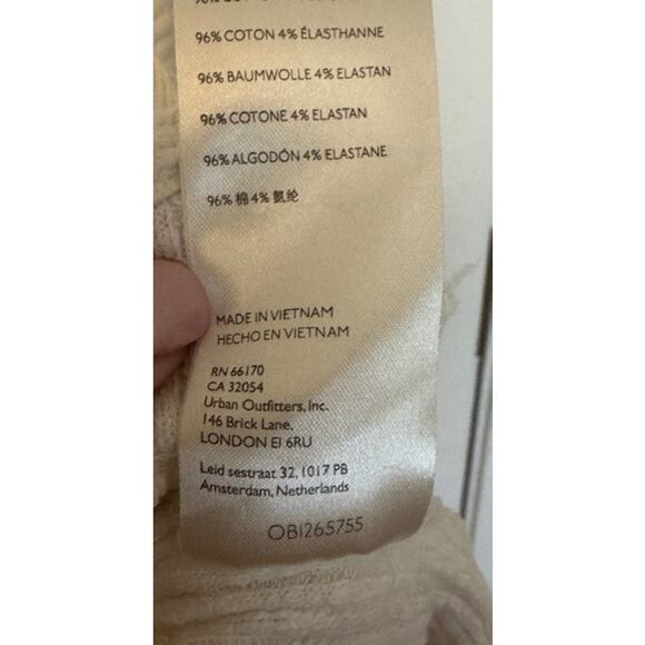 Free People Moon Daisy Thermal Pullover Sweater in Starshine XS - Picture 8 of 8